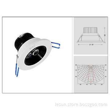 high power 3w led ceiling light AC100-240V cool white  LC7221T